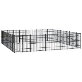 Outdoor Dog Kennel Steel 803.5 ft��