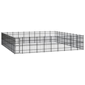 Outdoor Dog Kennel Steel 992 ft��